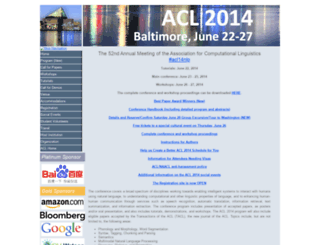 acl2014.org screenshot