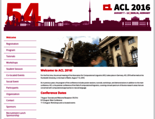 acl2016.org screenshot
