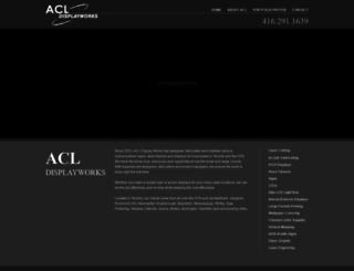 acldisplayworks.ca screenshot