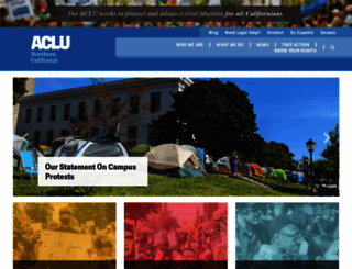 aclunc.org screenshot