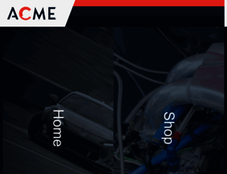 acme-racing.com screenshot