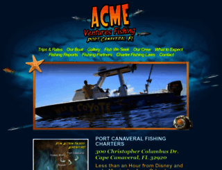 acme-ventures-fishing.com screenshot