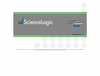 acme2.sciencelogic.com screenshot