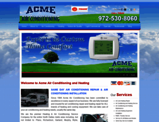 acmeacservice.com screenshot