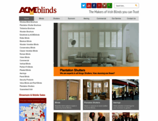 acmeblinds.com screenshot