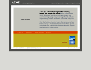 acmedesign.com screenshot