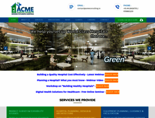 acmehospitalprojects.com screenshot