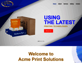 acmeprintsolutions.com screenshot