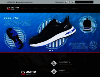 acmesafetyshop.com screenshot