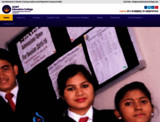 acmteducationcollege.com screenshot