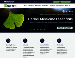 acnem.org screenshot