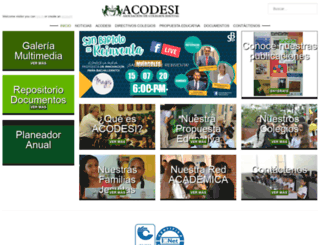 acodesi.org.co screenshot