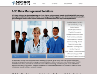 acohealthsolutions.com screenshot
