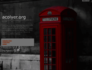 acolyer.org screenshot