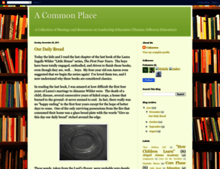acommonplace-tjed.blogspot.com screenshot