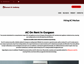 aconrentgurgaon.com screenshot