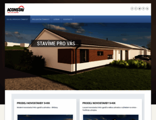 aconstav.cz screenshot