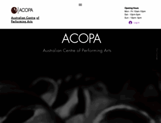 acopa.com.au screenshot