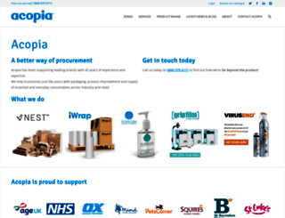 acopia.co.uk screenshot
