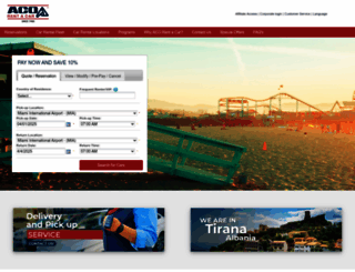 acorentacar.com screenshot