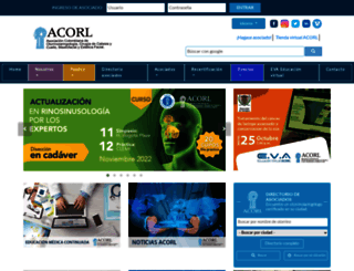 acorl.org.co screenshot