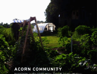 acorncommunity.org screenshot