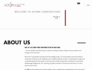 acornconstruction.co.za screenshot