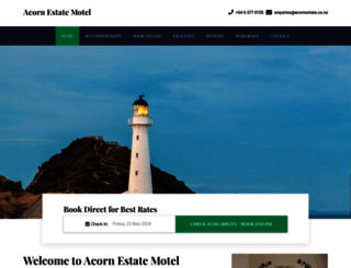acornestate.co.nz screenshot