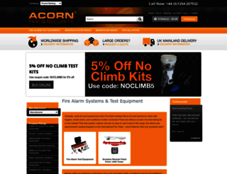acornfiresecurity.com screenshot