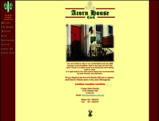 acornhouse-cork.com screenshot