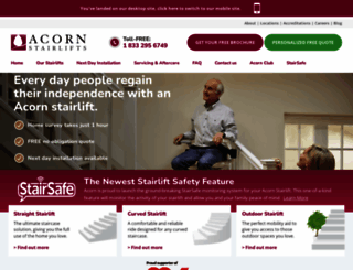 acornstairlifts.ca screenshot