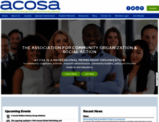 acosa.org screenshot
