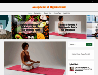 acouphenes-hyperacousie.com screenshot