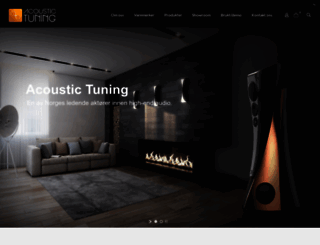 acoustictuning.com screenshot