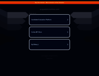 acquedolcionline.com screenshot