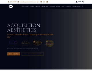 acquisitionaesthetics.co.uk screenshot