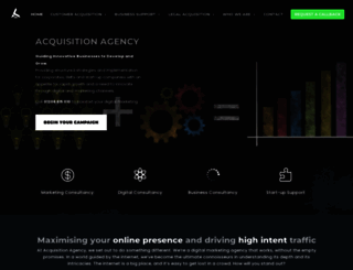 acquisitionagency.co.uk screenshot