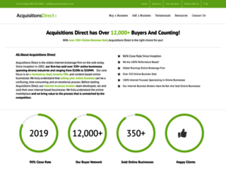 acquisitionsdirect.com screenshot