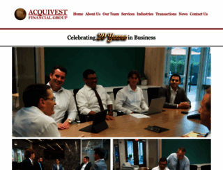 acquivest.net screenshot