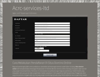 acrc-services-ltd.com screenshot