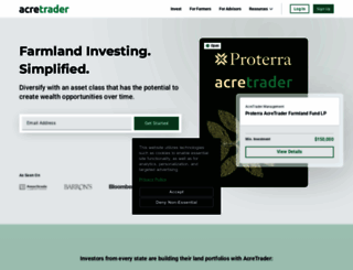 acretrader.com screenshot