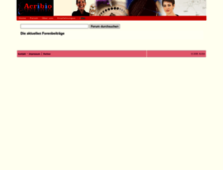 acribio.com screenshot