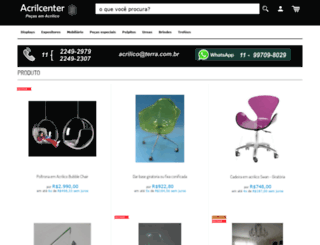 acrilcenter.com.br screenshot