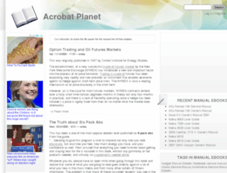 acrobatplanet.com screenshot