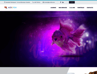 acrofish.com screenshot