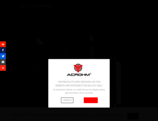 acrohm.com screenshot