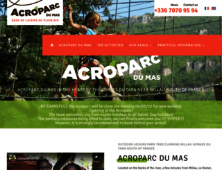 acroparc.fr screenshot