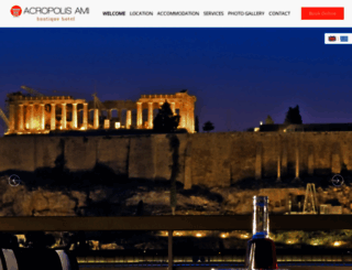 acropolisamihotel.com screenshot