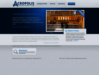 acropolisconstruction.com screenshot