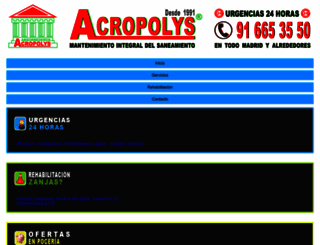 acropolys.es screenshot